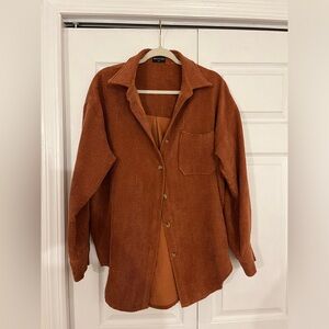 White Fox Burnt Orange Shaket